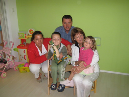 Tim in Julija Svenšek, Nina Jerič, Gregor Pokleka in Aleksandra Šega